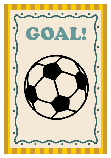 UV print A4 GOAL