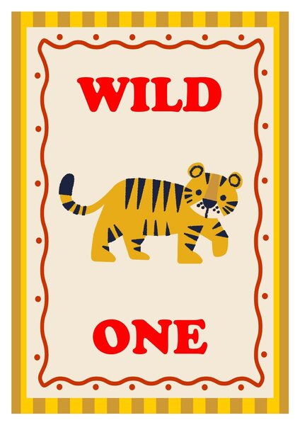 UV print A4 WILD ONE