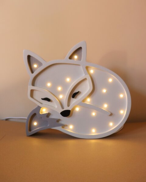 Lija drvena LED noćna lampa Polarna