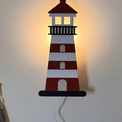 Lighthouse wall lamp