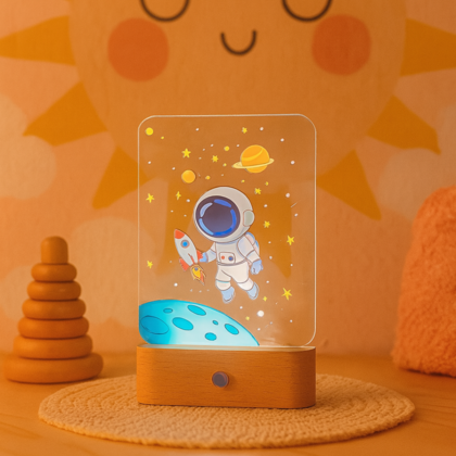 Astronaut sanjalica UV klirit LED lampa