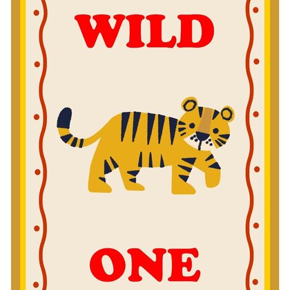 UV print A4 WILD ONE