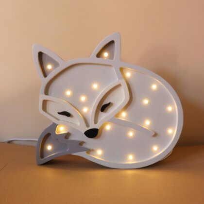 Lija drvena LED noćna lampa Polarna