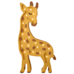 Wooden LED lamp Giraffe