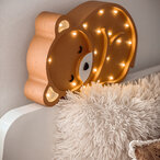 Meda drvena LED noćna lampa