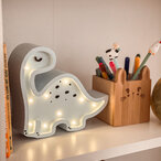 Mini Dino drvena LED noćna lampa