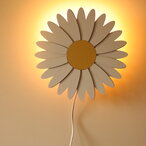 Flower wall lamp