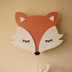 Fox wall lamp