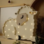 Ovčica drvena LED noćna lampa