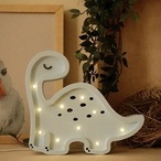 Mini Dino drvena LED noćna lampa