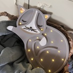 Maca drvena LED noćna lampa