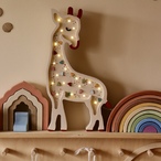 Wooden LED lamp Giraffe