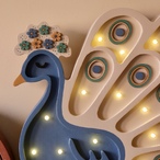 Peacock LED lamp