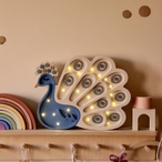 Peacock LED lamp