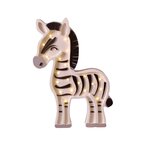 Zebra drvena LED noćna lampa