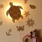 Turtle wall lamp