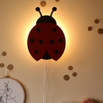 Ladybug wall lamp