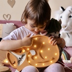 Maca drvena LED noćna lampa