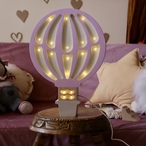 Balon drvena LED noćna lampa