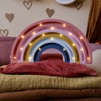 Duga drvena LED noćna lampa