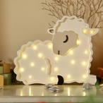 Ovčica drvena LED noćna lampa