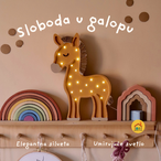 Horse LED lamp