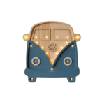 Kombi drvena LED noćna lampa