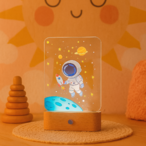 Astronaut sanjalica UV klirit LED lampa