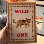 UV print A4 WILD ONE