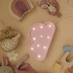 Mini Oblak drvena LED noćna lampa