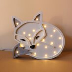 Lija drvena LED noćna lampa Polarna