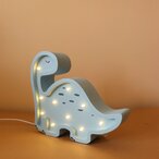 Mini Dino drvena LED noćna lampa