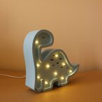 Mini Dino drvena LED noćna lampa