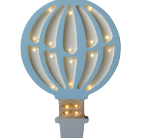 Drvena LED lampa Balon