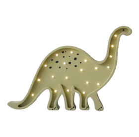 Wooden LED lamp Dinosaur