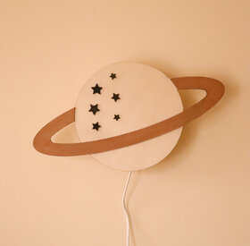 Saturn zidna lampa