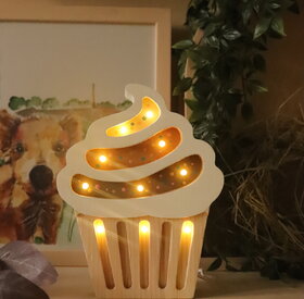 Mini LED Cupcake