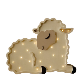 Wooden LED lamp Sheep