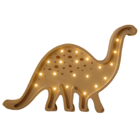 Wooden LED lamp Dinosaur
