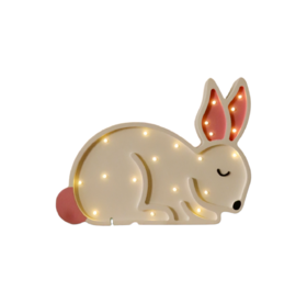 Wooden LED lamp Bunny