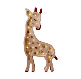 Wooden LED lamp Giraffe
