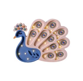 Peacock LED lamp