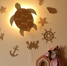 Kornjača zidna lampa