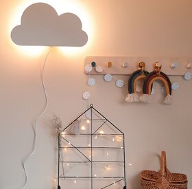 Kišni oblak zidna lampa