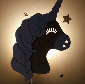 Unicorn wall lamp