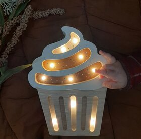 Mini LED Cupcake