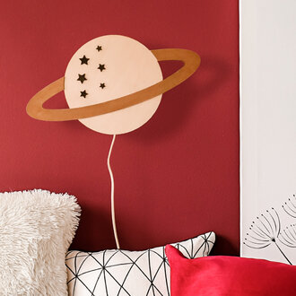 Saturn zidna lampa