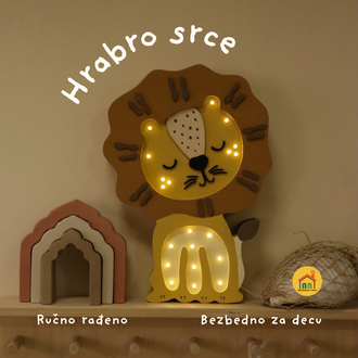 Lion LED lamp