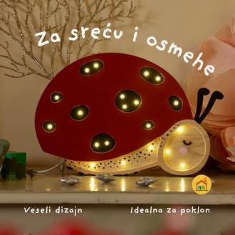 Ladybug LED lamp