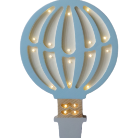 Wooden LED lamp Air Balloon